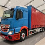 Mercedes Actros 2530 6×2 Sleeper Cab Curtainsider - thumbnail