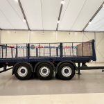 Wheelbase Tri Axle Flatbed Drawbar Trailer - thumbnail