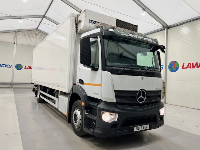 Mercedes Antos 1827 Day Cab Fridge Box