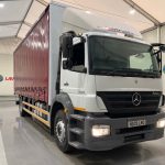 Mercedes Axor 1824 Day Cab Curtainsider - thumbnail