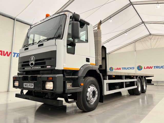 Seddon Atkinson Strato 385 6×4 Double Drive Flatbed