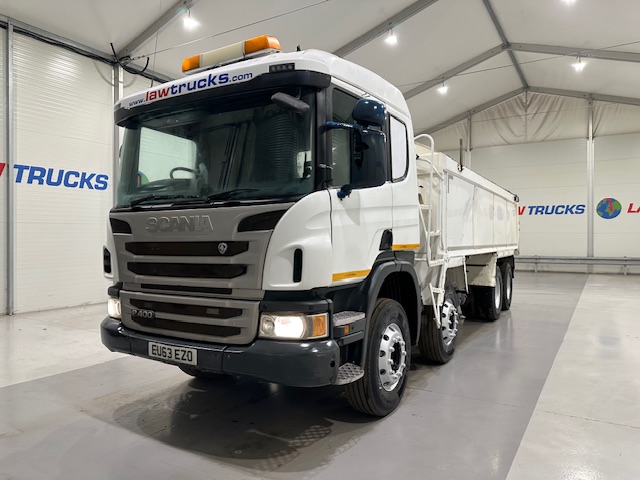 Scania P400 8×4 Sleeper Cab Tipper Manual