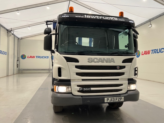 Scania P360 8×4 Day Cab Hookloader Manual