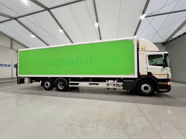 Scania P280 6×2 Rear Lift Day Cab Fridge Box