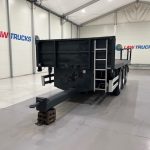 Montracon Tri Axle Flatbed Drawbar Trailer - thumbnail