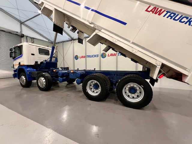 Scania P410 8×4 Rest Cab Tipper Manual