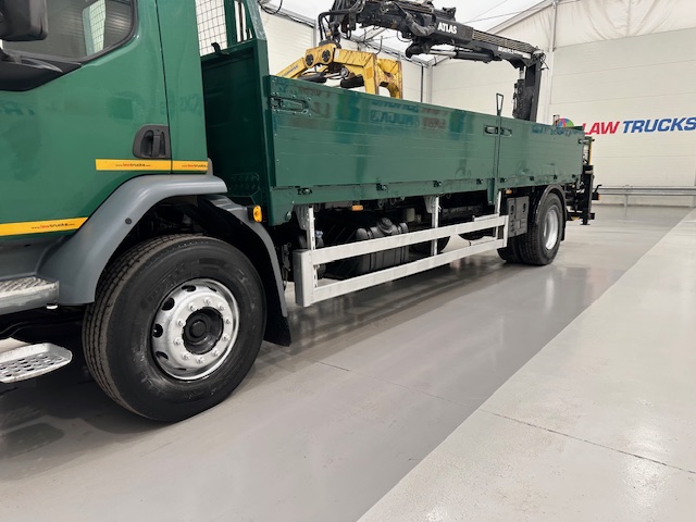 DAF LF55 220 Day Cab Dropside Crane