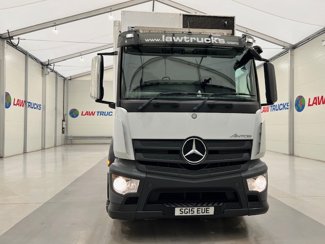 Mercedes Antos 1827 Day Cab Fridge Box