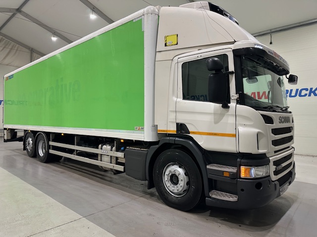 Scania P280 6×2 Rear Lift Day Cab Fridge Box
