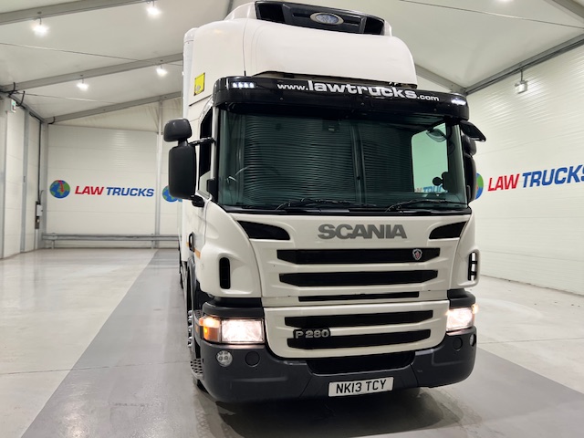 Scania P280 6×2 Rear Lift Day Cab Fridge Box Manual