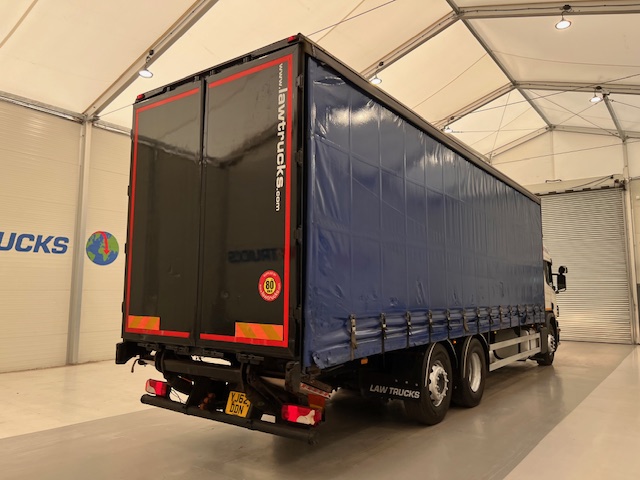 Scania P280 6×2 Highline Rear Lift Curtainsider