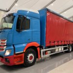 Mercedes Actros 2530 6×2 Sleeper Cab Curtainsider - thumbnail