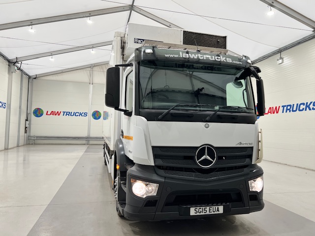 Mercedes Antos 1827 Day Cab Fridge Box