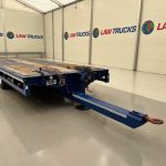 Adwell Tandem Axle Flatbed Drawbar Trailer - thumbnail