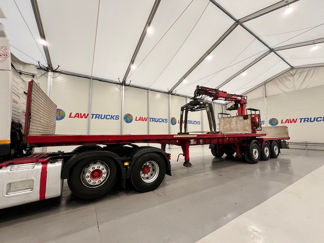Volvo FM 450 Tractor Unit with Corus Brick Grab Trailer