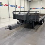 SDC Tri Axle Flatbed Drawbar Trailer - thumbnail