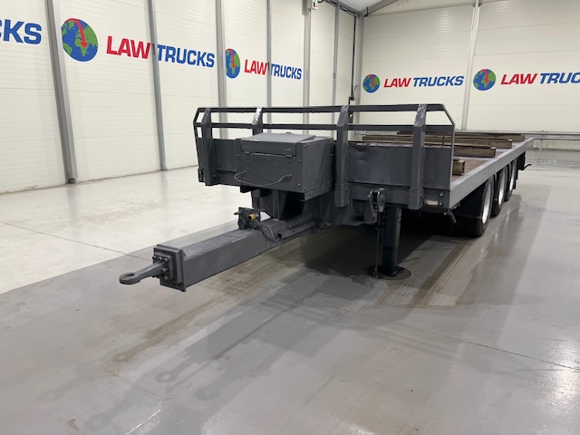 SDC Tri Axle Flatbed Drawbar Trailer