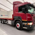 Scania P380 6×2 10 Tyre Rear Lift Sleeper Cab Flatbed - thumbnail