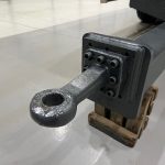 Montracon Tri Axle Flatbed Drawbar Trailer - thumbnail