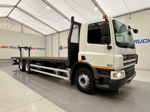 DAF CF75 310 6×2 10 Tyre Day Cab Flatbed