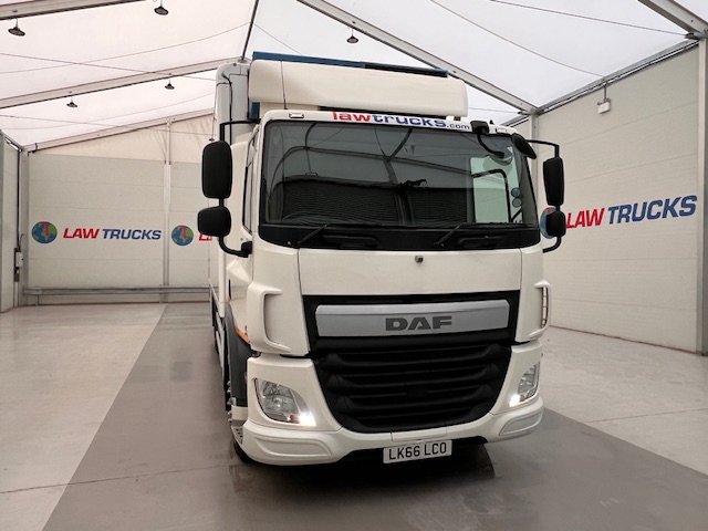DAF CF 290 6×2 Rear Steer Fridge Box