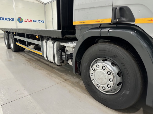Scania P94 260 10 Tyre Sleeper Cab Flatbed