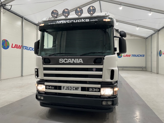 Scania P94 230 4×2 Sleeper Cab Flatbed