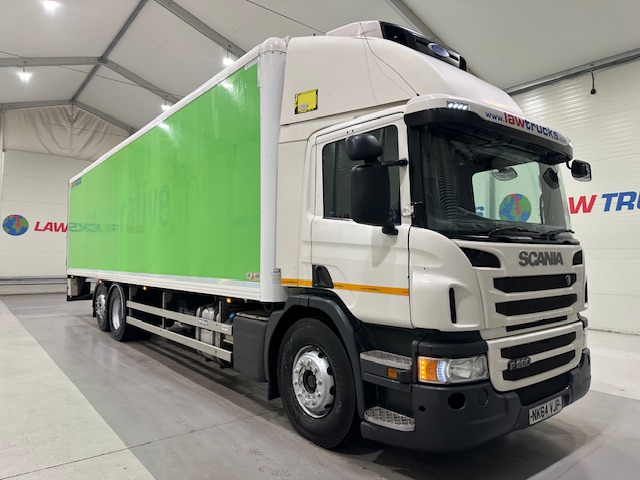 Scania P280 6×2 Rear Lift Day Cab Fridge Box