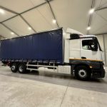 Mercedes Actros 2530 6×2 Sleeper Cab Curtainsider - thumbnail