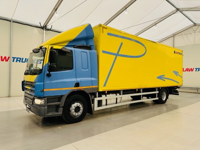 DAF CF65 220 Sleeper Cab Box Van