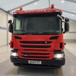 Scania P280 6×2 Rear Lift Flatbed with Crane - thumbnail