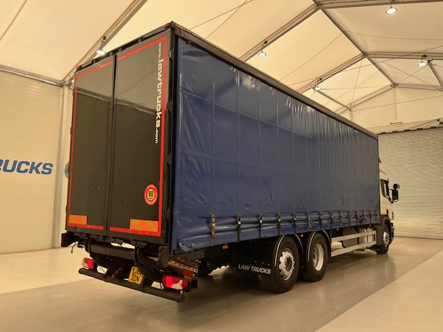 Scania P280 6×2 Highline Rear Lift Curtainsider