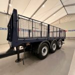 Wheelbase Tri Axle Flatbed Drawbar Trailer - thumbnail