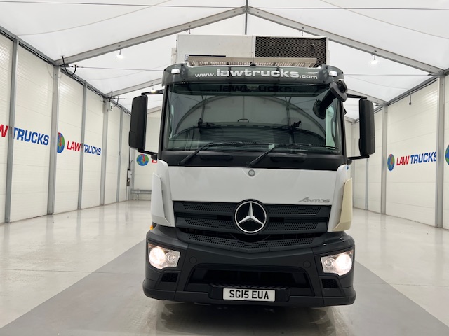 Mercedes Antos 1827 Day Cab Fridge Box