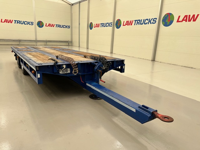 Adwell Tandem Axle Flatbed Drawbar Trailer