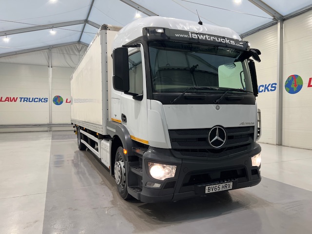 Mercedes Actros 1824 4×2 Sleeper Cab Box Van