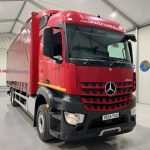 Mercedes Actros 2533 6×2 Sleeper Cab Curtainsider - thumbnail