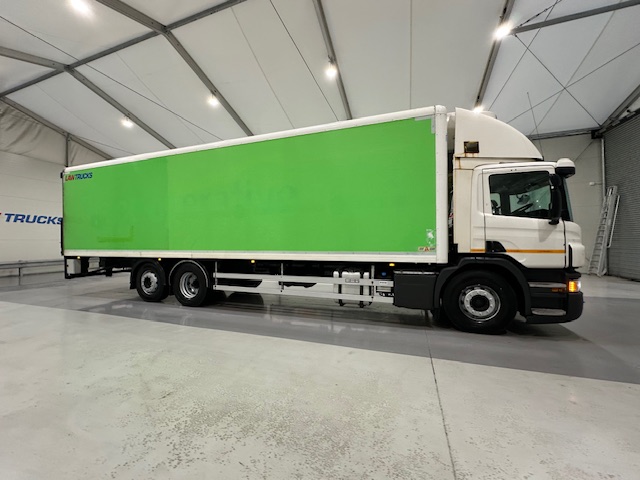 Scania P280 6×2 Rear Lift Day Cab Fridge Box