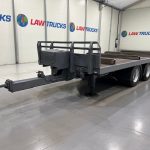 SDC Tri Axle Flatbed Drawbar Trailer - thumbnail