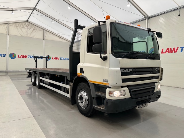 DAF CF75 310 6×2 10 Tyre Day Cab Flatbed