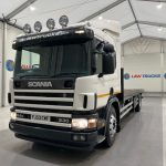 Scania P94 230 4×2 Sleeper Cab Flatbed - thumbnail