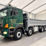 Hino 3241 700 8×4 Sleeper Cab Steel Tipper - thumbnail