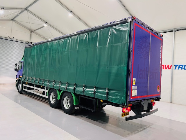 Scania P280 10 Tyre Rear Lift Curtainsider