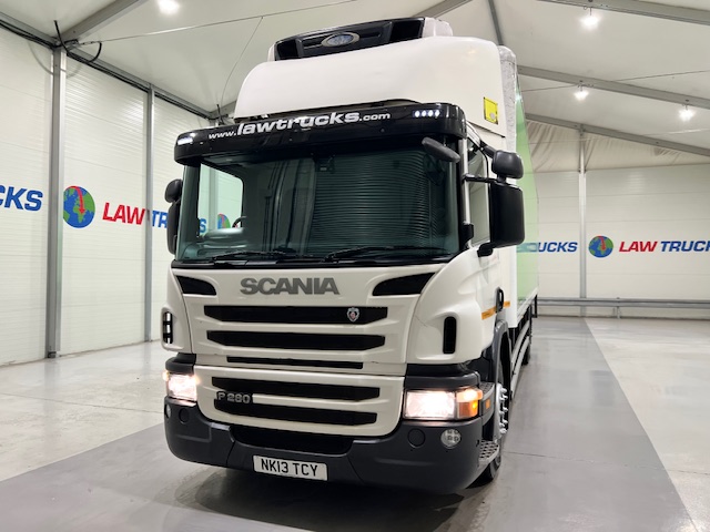 Scania P280 6×2 Rear Lift Day Cab Fridge Box Manual