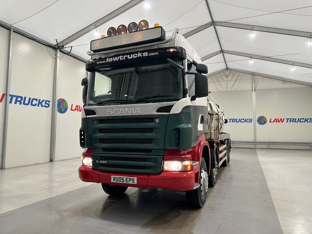 Scania R420 8×4 Highline Vacuum Tanker