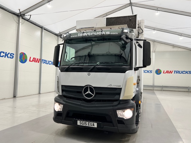 Mercedes Antos 1827 Day Cab Fridge Box