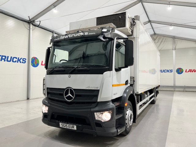 Mercedes Antos 1827 Day Cab Fridge Box