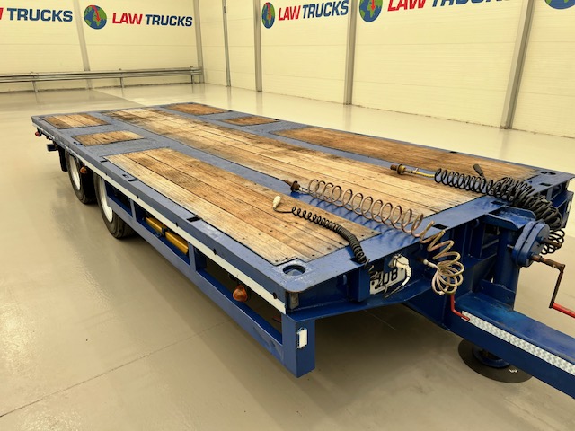 Adwell Tandem Axle Flatbed Drawbar Trailer