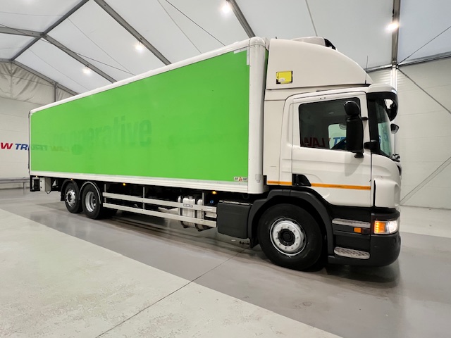 Scania P280 6×2 Rear Lift Day Cab Fridge Box
