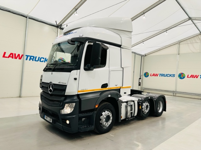 Mercedes Actros 2543 6×2 Midlift Tractor Unit